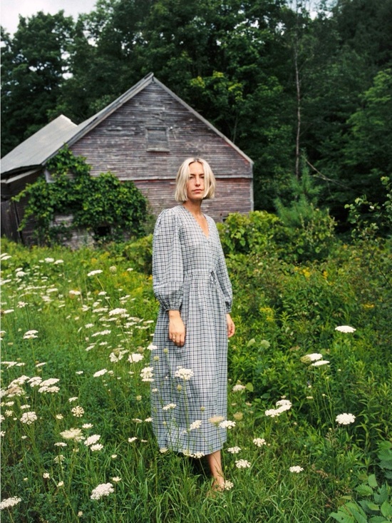 Christy Dawn Dresses & Skirts - Christy Dawn Gingham V-Neck Dress
